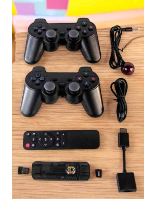 ÇOK SATAN 20.000 Oyunlu Premium Model Oyun Konsolu 8k Android Tv HD Game Stick