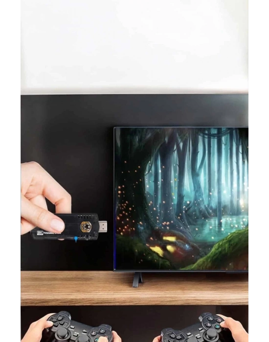 ÇOK SATAN 20.000 Oyunlu Premium Model Oyun Konsolu 8k Android Tv HD Game Stick