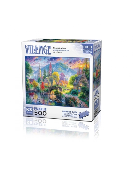 ÇOK SATAN 20046 Mountain Village 500 Parça Puzzle -KS