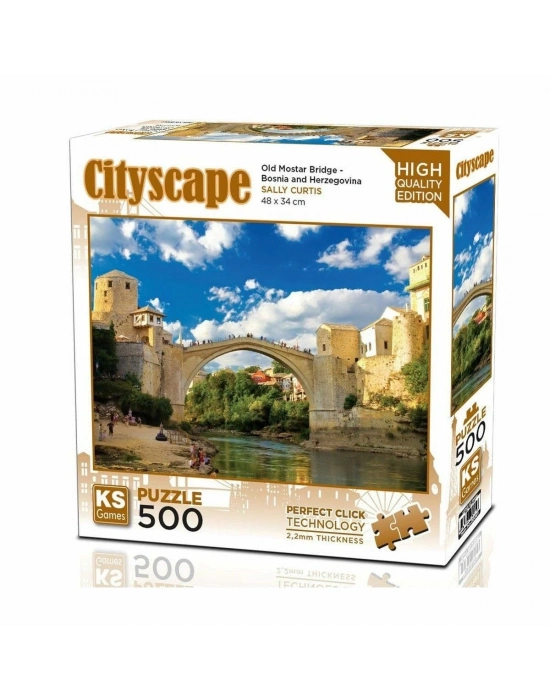 ÇOK SATAN 20061 Old Mostar Bridge Bosna Hersek 500 Parça Puzzle