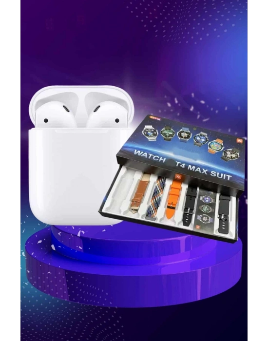 ÇOK SATAN 2025 Model Akıllı Saat ve 2.Nesil TWS Bluetooth Kulaklık Yüksek Ses Kaliteli