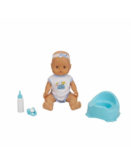 ÇOK SATAN 2030121 Sunman, Boubou Altını Islatan ve Konuşan Bebek Seti 30 cm