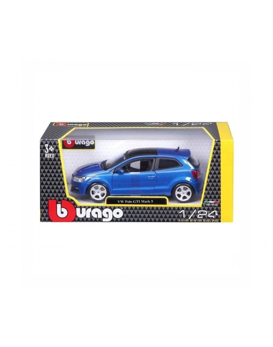 ÇOK SATAN 21059 Burago 1:24 Volkswagen Polo GTI Mark 5 Model Araba