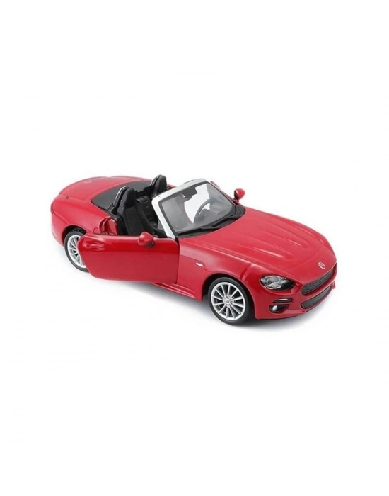 ÇOK SATAN 21083 Burago 1:24 Fiat 124 Spider Model Araba