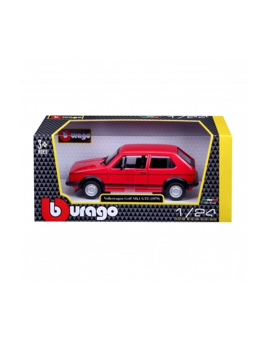 ÇOK SATAN 21089 Sunman, 1:24 Burago Volswagen Golf Mk1 Gtı