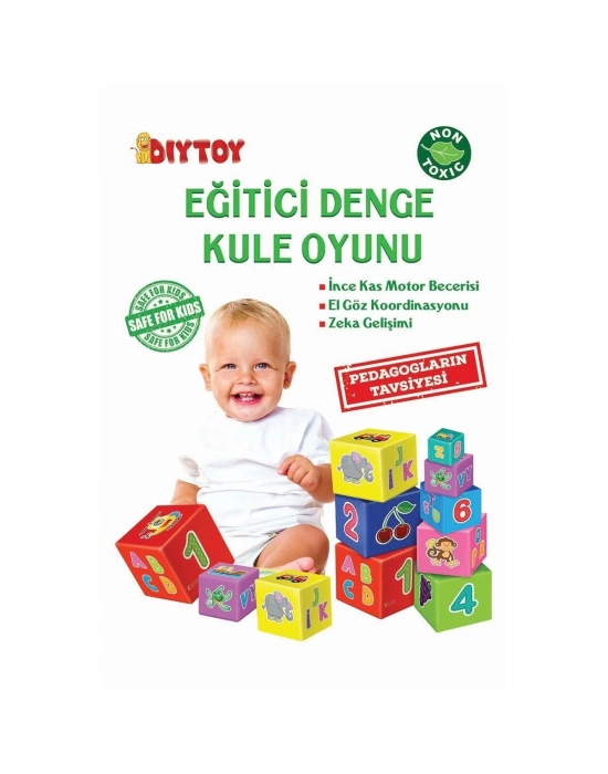 ÇOK SATAN 2137 Dıytoy, Eğitici Denge Kule Oyunu