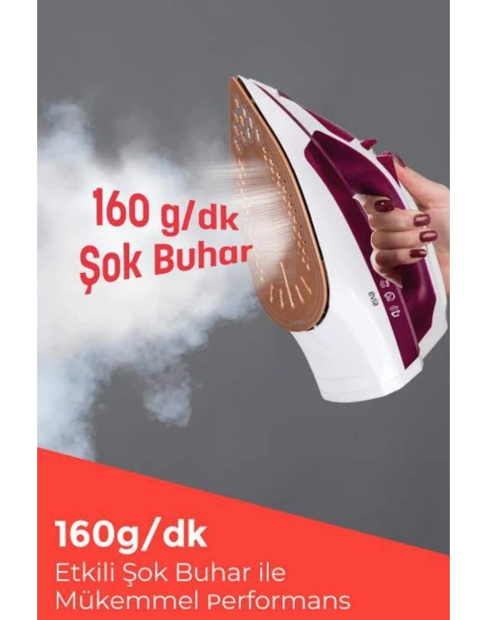 ÇOK SATAN 2200W Seramik Kaplama Estetik Tasarımı 360 Derece Dönebilir Kablosu