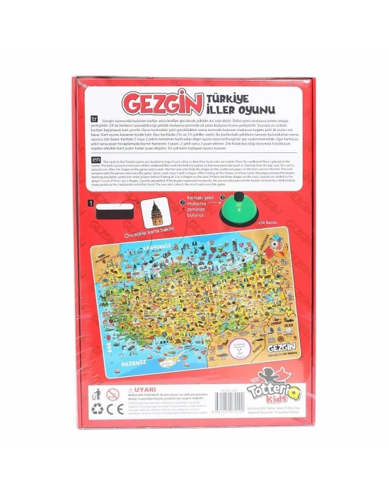 ÇOK SATAN 2290 Gezgin Türkiye İller Oyunu