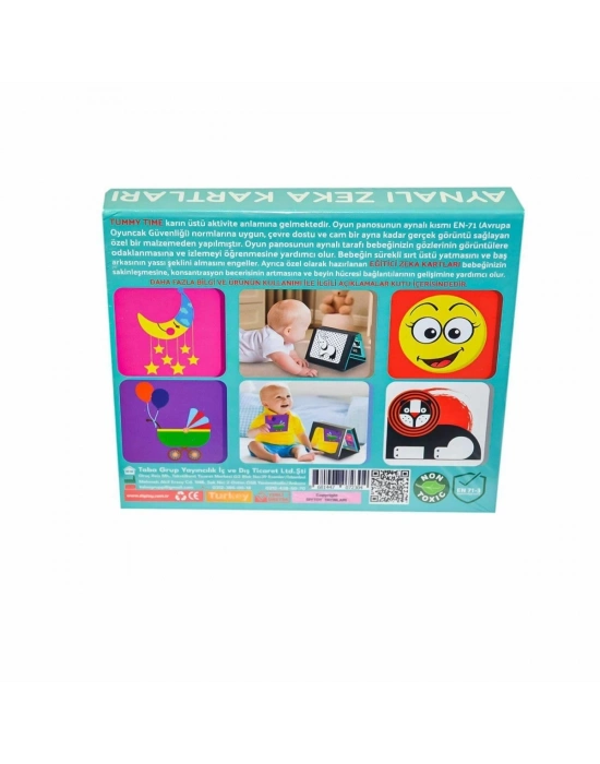 ÇOK SATAN 2304 Tummy Time Aynalı Zeka Kartı - Dıy Toy