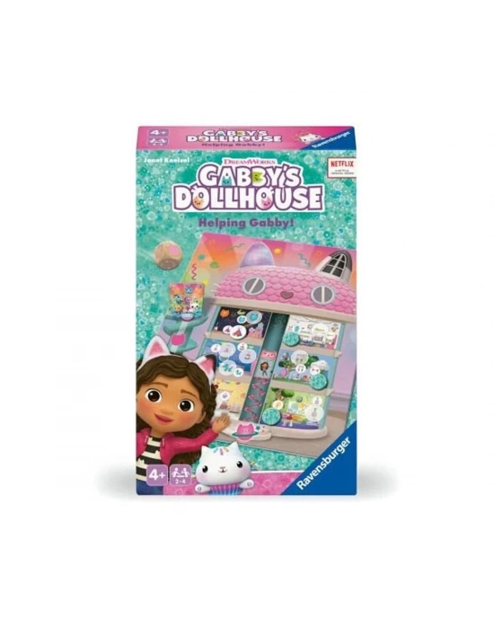 ÇOK SATAN 248100 Ravensburger - Gabbys Dollhouse - Seyahat Boy Kutu Oyunu