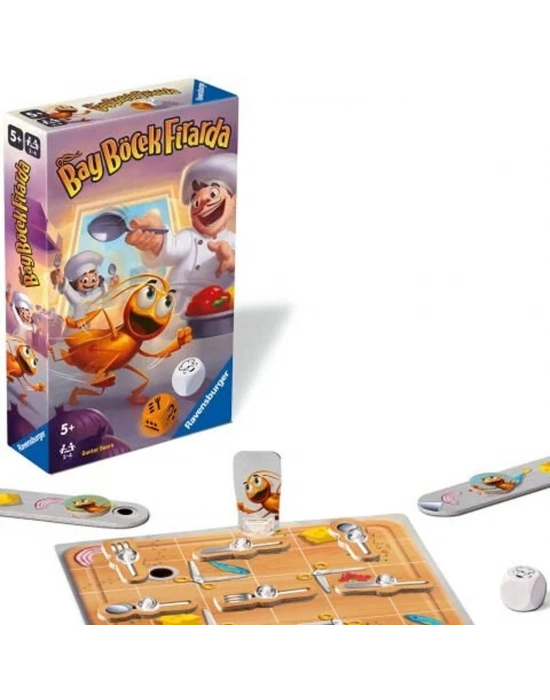 ÇOK SATAN 248803 Ravensburger - Bay Böcek Firarda - Seyahat Boy Kutu Oyunu