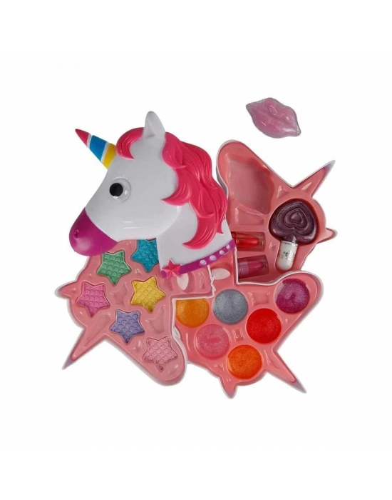 ÇOK SATAN 2602 Unicorn Şekilli 3 Katlı Makyaj Güzellik Seti