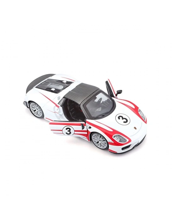 ÇOK SATAN 28009 Burago Porsche 918 Spyder 1:24 Model Araba