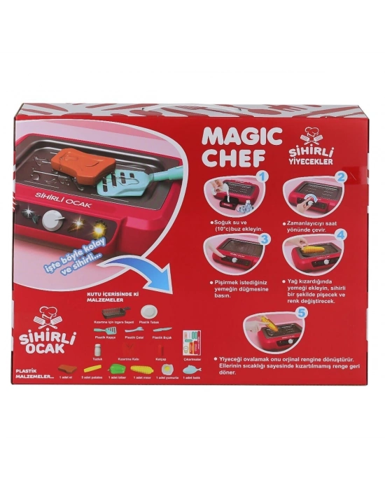 ÇOK SATAN 2A550 Magic Chef Barbekü Ocak Seti -Limon Oyuncak