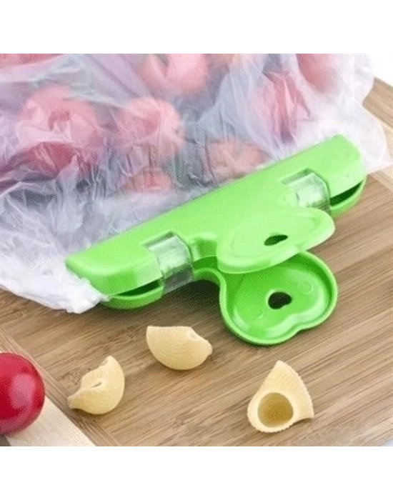 ÇOK SATAN 2li Pratik Torba Paket Ve Poşet Kapatıcı Kilitli Klips Mandal