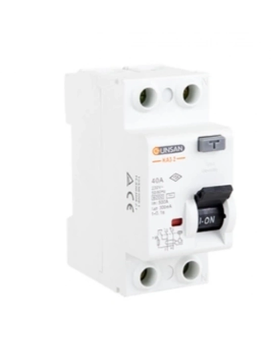 ÇOK SATAN 2X40a 300Ma Kaçak Akım Rolesi KA3 2-40/300Ma