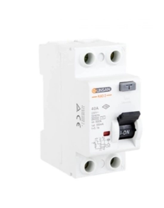ÇOK SATAN 2X40a 300Ma Kaçak Akım Rolesi KA3 2-40/300Ma