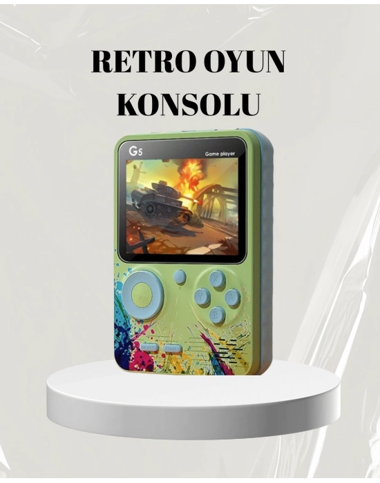 ÇOK SATAN 3 İnç Renkli Ekranlı Taşınabilir El Konsolu – G5 Modeli