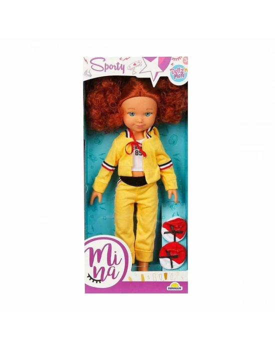 ÇOK SATAN 30041 Mina Sporty Bebek 35 cm  -Sunman