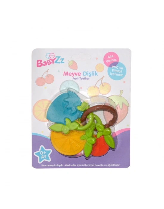 ÇOK SATAN 30302 Kanz Babyzz Renkli Meyve Dişlik