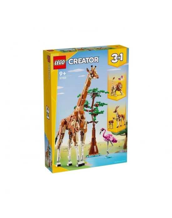 ÇOK SATAN 31150 LEGO® Creator 3’ü1 arada Vahşi Safari Hayvanları 780 parça +9 yaş