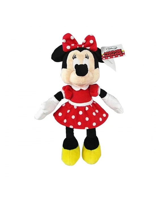 ÇOK SATAN 3414 Peluş Minnie  Kırmızı Elbiseli 25 cm -Sunman