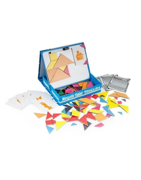 ÇOK SATAN 3445 DıyToy MANYETİK TABLET TANGRAM EĞİTİM SETİ