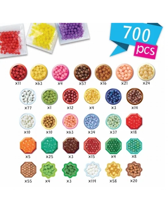 ÇOK SATAN 35090 AquaBeads Dondurma ve Tatlı Aksesuar Kiti - 700 parça +4 yaş
