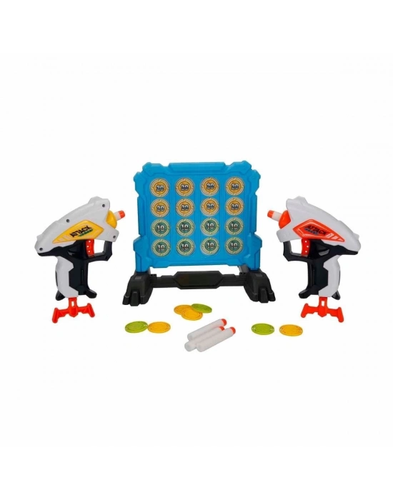 ÇOK SATAN 3574 Zapp Toys Hedef Tahtalı Sünger Dart Atan Silah Seti