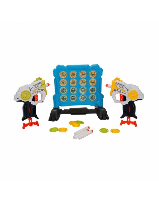 ÇOK SATAN 3574 Zapp Toys Hedef Tahtalı Sünger Dart Atan Silah Seti