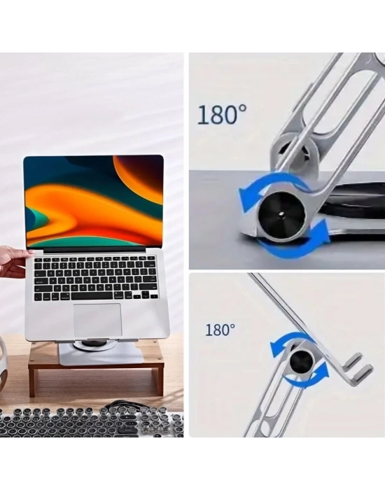 ÇOK SATAN 360 Derece Dönebilen Hava Aldıran Laptop Standı