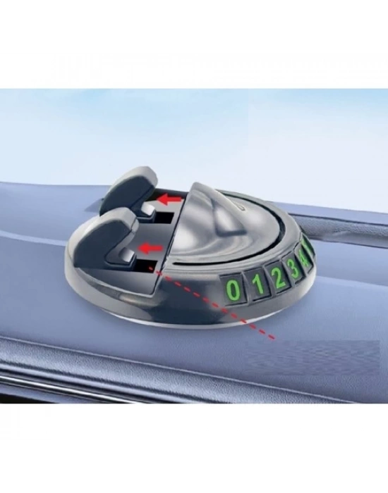 ÇOK SATAN 360° Dönebilen Yapışkanlı Numaratörlü Araç Telefon Tutucu
