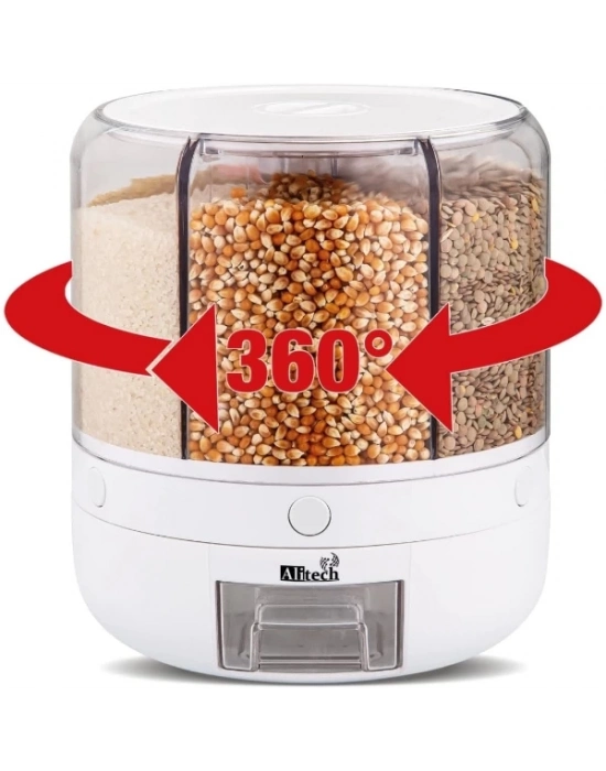 ÇOK SATAN 360° Dönebilir 10 Litre Gıda Organizeri