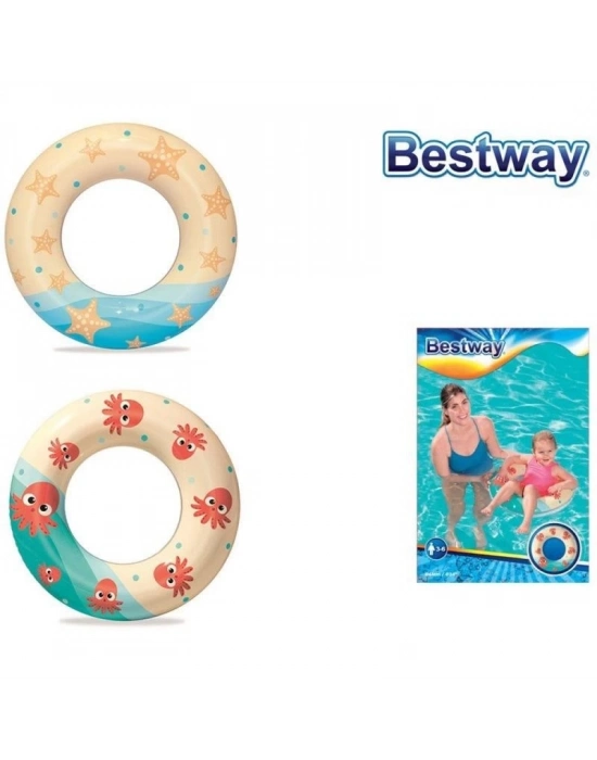 ÇOK SATAN 36014 Bestway Desenli Simit 61 cm