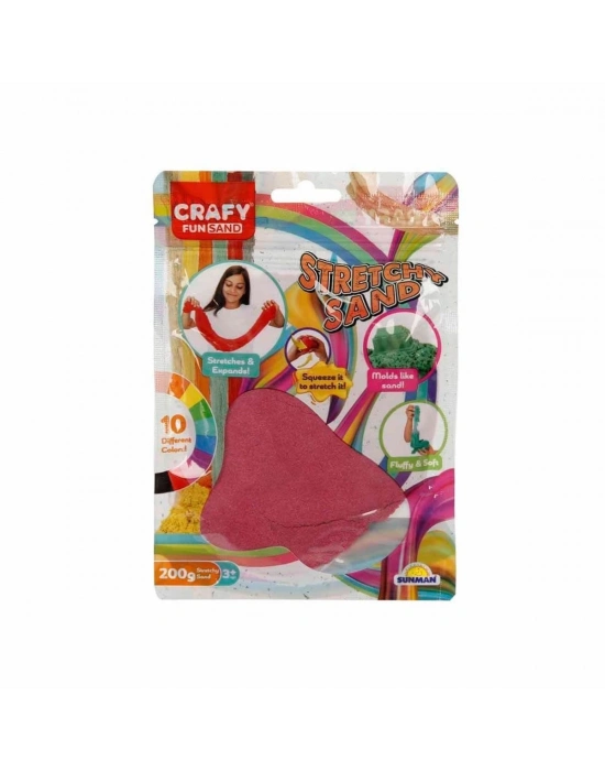 ÇOK SATAN 3602 Crafy Streç Oyun Kumu Pembe 200 g