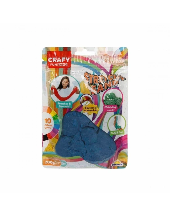 ÇOK SATAN 3605 Crafy Streç Oyun Kumu Koyu Mavi 200 g