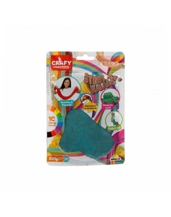 ÇOK SATAN 3606 Crafy Streç Oyun Kumu Turkuaz 200 g
