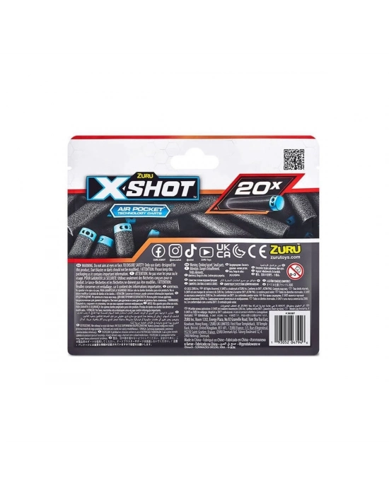 ÇOK SATAN 36587 Zuru X Shot Silah 20 li Yedek Paket