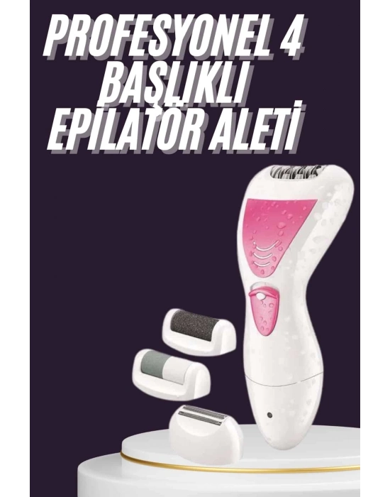 ÇOK SATAN 4 Başlıklı Lazer Öncesi Kısaltma Epilasyon Aleti Epilatör Çok Amaçlı