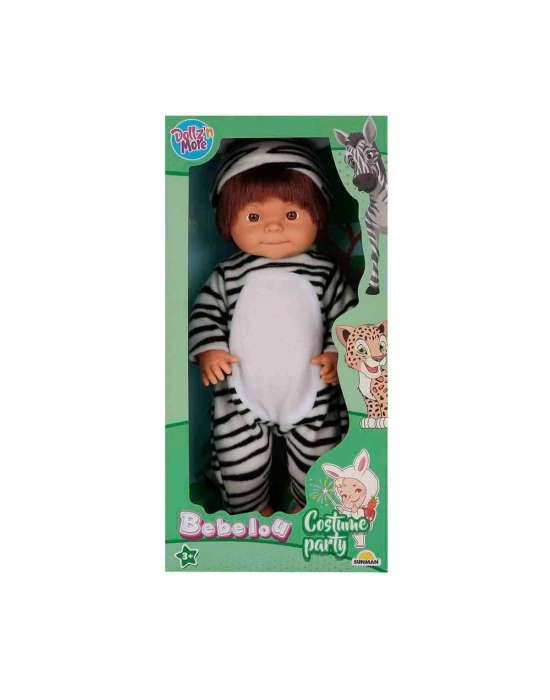 ÇOK SATAN 40041 Bebelou Hayvan Kostümlü Bebek 40 cm