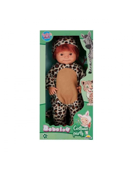 ÇOK SATAN 40041 Bebelou Hayvan Kostümlü Bebek 40 cm