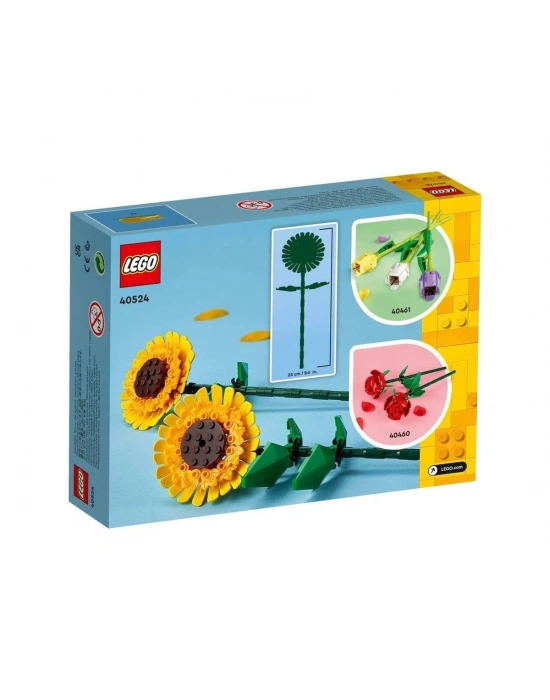 ÇOK SATAN 40524 LEGO® iconic Botanical Collection Ayçiçeği 191 parça +8 yaş