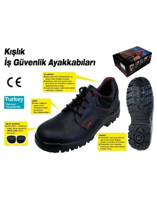 ® 414 Çelik Burunlu İş Ayakkabısı S2 41 Numara