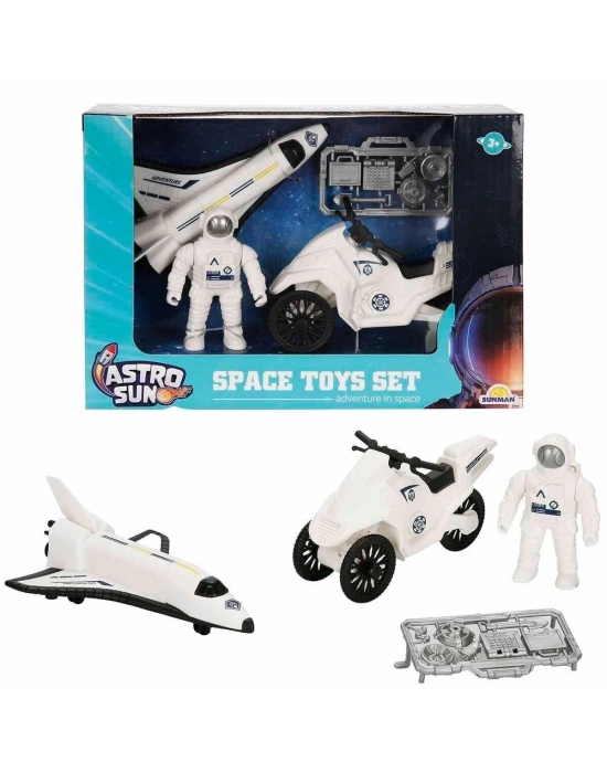 ÇOK SATAN 4293 Astro Sun Uzay Araçları Oyun Seti -Sunman