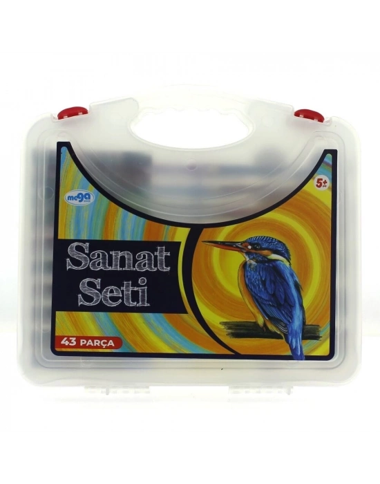ÇOK SATAN 43 Parça Çantalı Sanat Seti