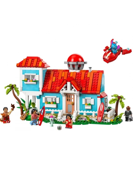 ÇOK SATAN 43268 Lego Disney Lilo ve Stiç Plaj Evi 834 parça +9 yaş
