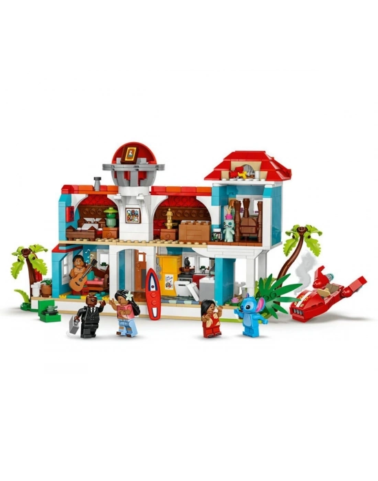 ÇOK SATAN 43268 Lego Disney Lilo ve Stiç Plaj Evi 834 parça +9 yaş