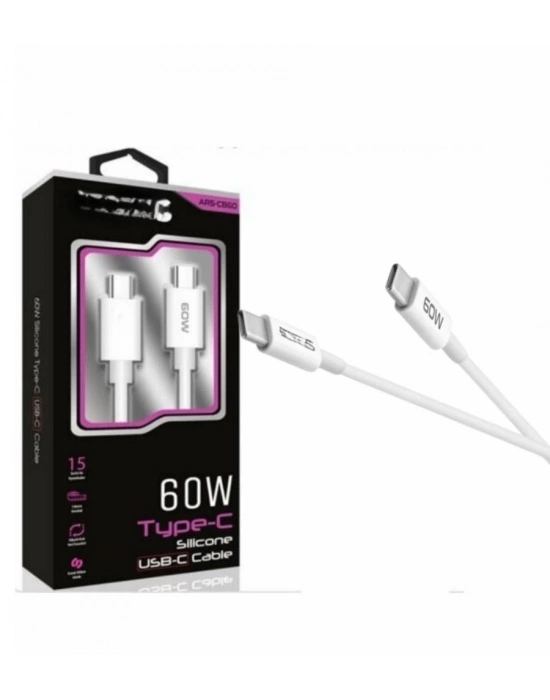 ÇOK SATAN 45w Usb-c Lightning Işıklı Şeffaf Kablo Hızlı Şarj, Dayanıklı Tasarım, İphone Ve İpad Uyumlu