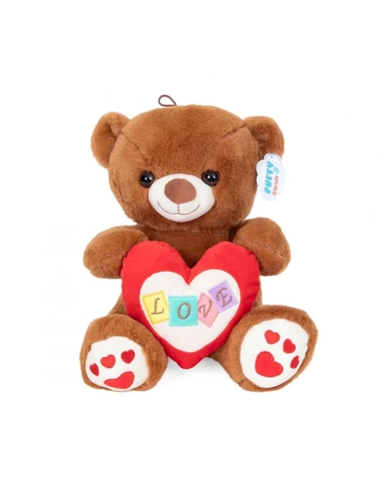 ÇOK SATAN 4762 Peluş Ayı Kalpli 30 cm