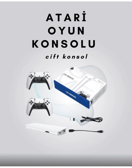 ÇOK SATAN 4K Destekli Bluetooth Retro Oyun Konsolu – M15 Modeli